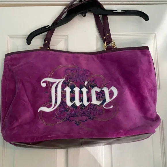 Juicy Couture Bags Vintage Juicy Couture Tote Bag Handbag Lap